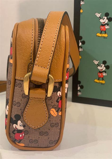 mickey mouse and gucci|gucci mickey mouse crossbody.